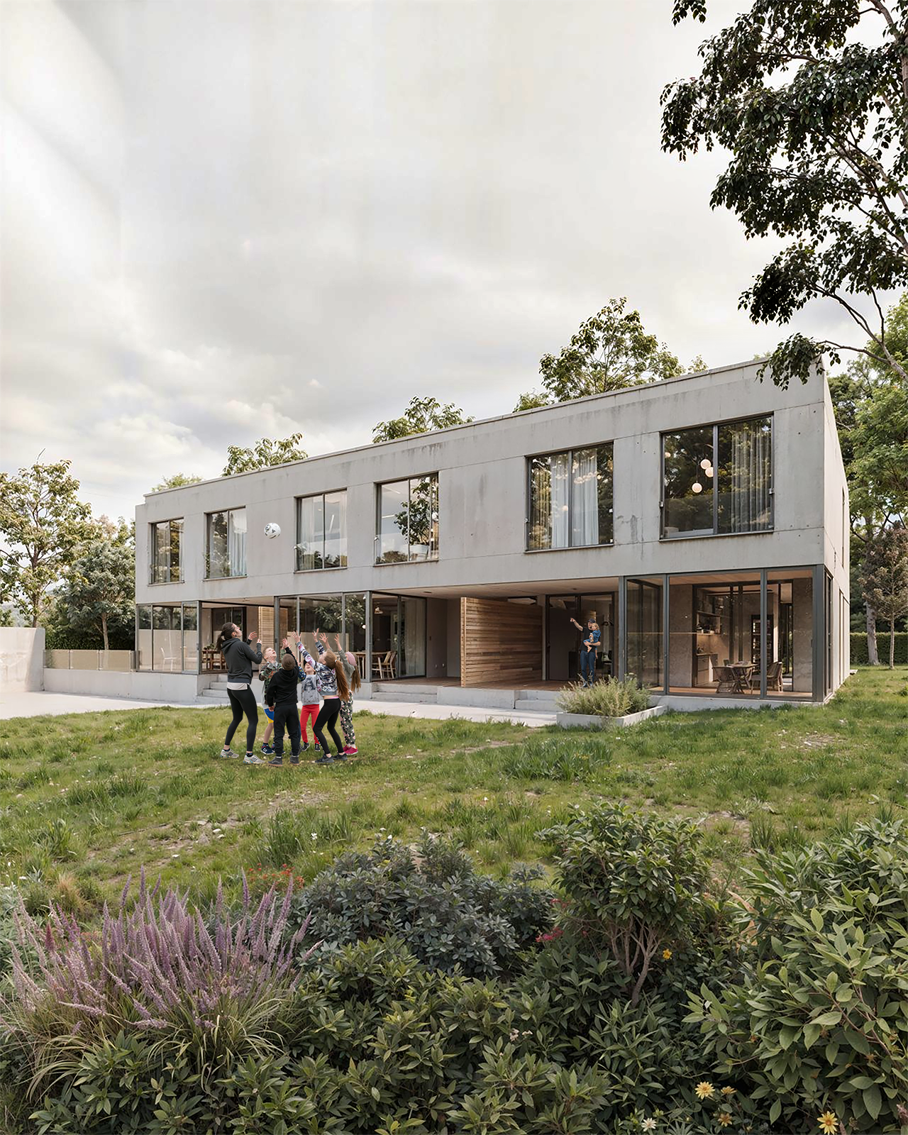 Architectural render by SLIDE-SPACE